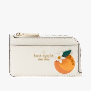 Kate Spade Clementine Top Zip Card Holder
